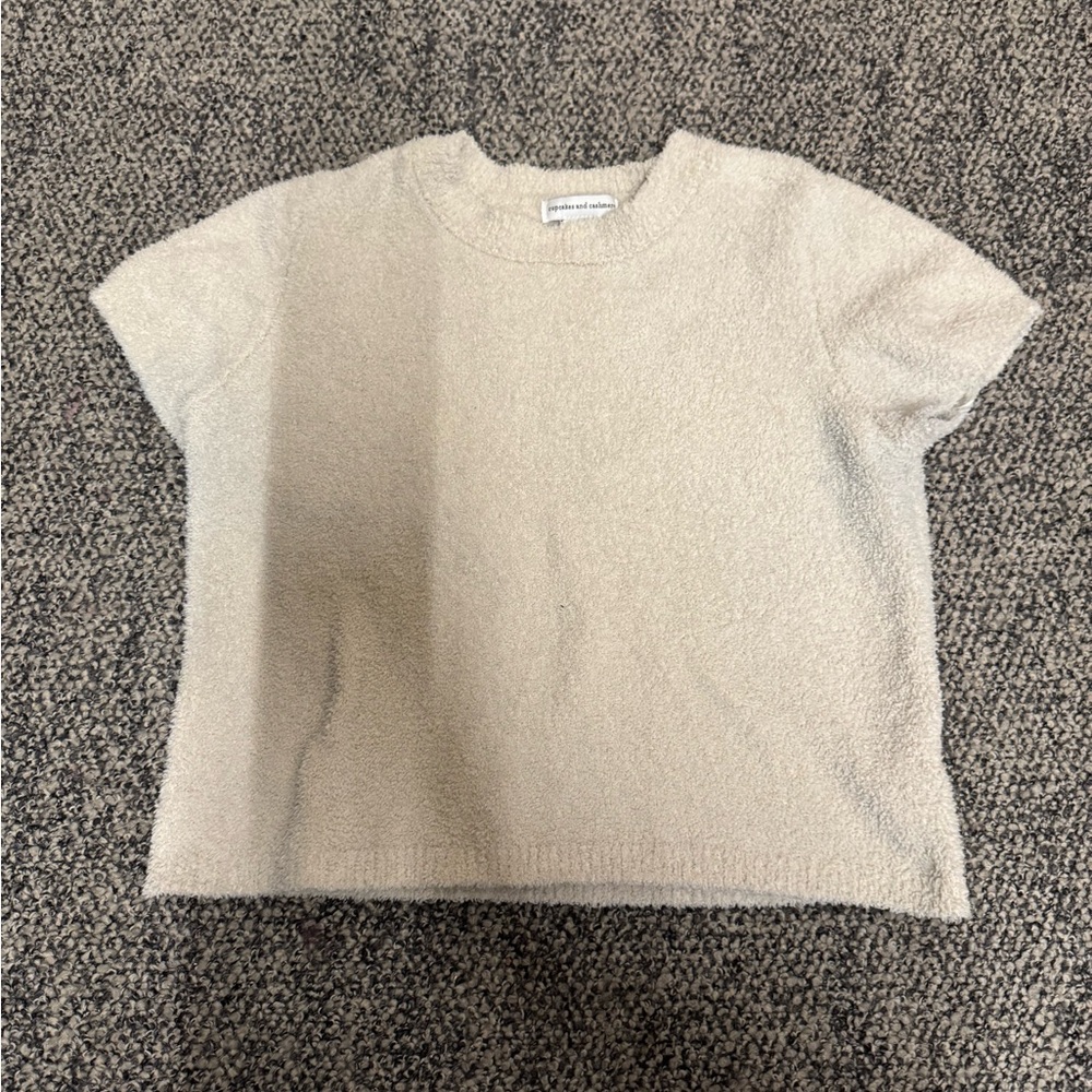Cupcakes & Cashmere Cream Sweater